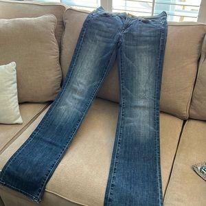 7 for all mankind bootcut jeans, size 26